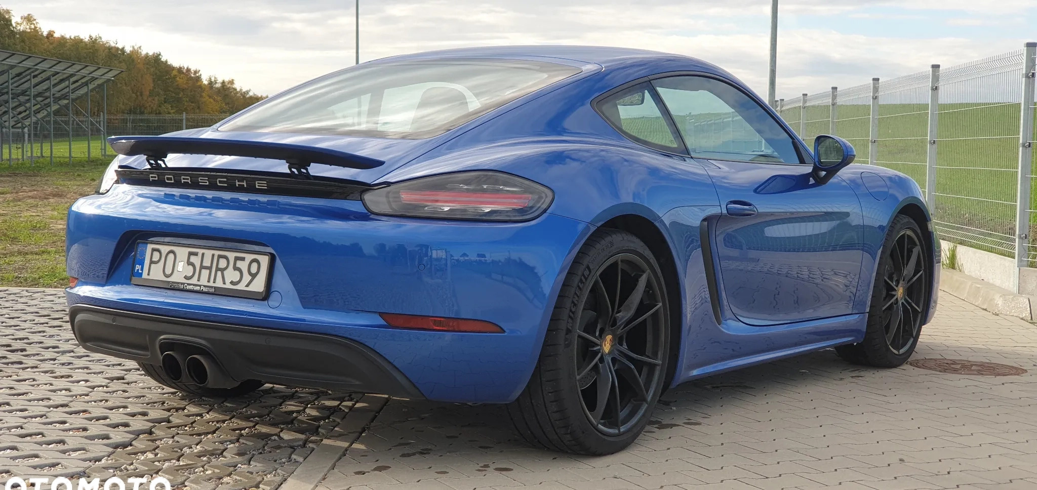 Porsche 718 Cayman cena 233718 przebieg: 159000, rok produkcji 2018 z Poznań małe 191
